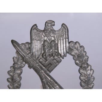 Fanterie Sturmabzeichen in Silber Glanzverzinkt Fll. Espenlaub militaria