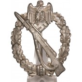 Infantry Assault Badge, Richard Simm & Sohne (RSS). Semi hollow