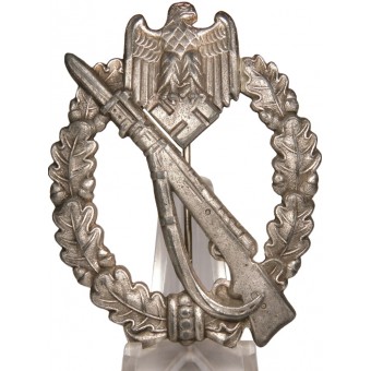 Infanterie-Sturmabzeichen, Richard Simm & Sohne (RSS). Halbhohl. Espenlaub militaria