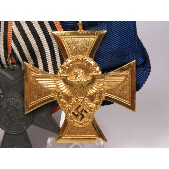 Medaille bar van een politieagent, veteraan van de WW1. Espenlaub militaria
