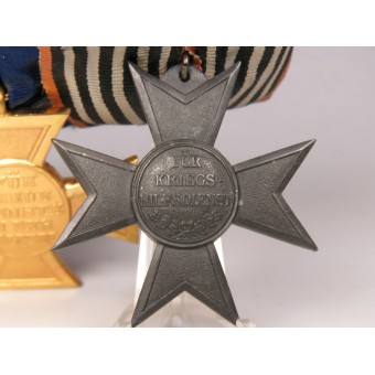 Medal Bar di un ufficiale di polizia, veterano della seconda guerra mondiale. Espenlaub militaria