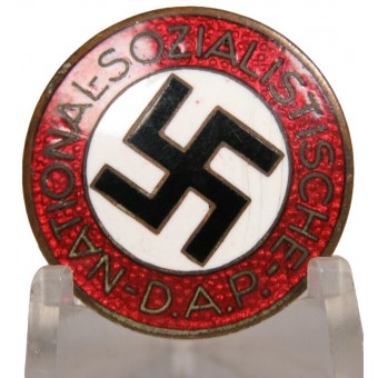 Badge dadhésion N.S.D.A.P-M 1/27 RZM-Alfred Stübbe. Espenlaub militaria