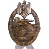 Panzerkampfabzeichen i brons Steinhauer& Lueck 