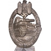 Panzerkampfabzeichen in Silber W. Deumer, полый цинк