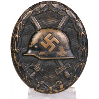 Чёрная степень знака  За ранение 1939. Espenlaub militaria