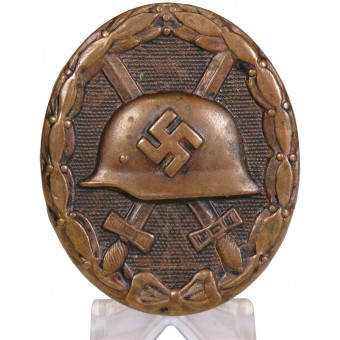 VerwundeteNabzeichen 1939 in Schwarz - 3 Tipo di strisce. Espenlaub militaria