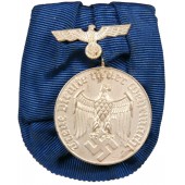 Wehrmacht Lange Dienst medaille: 4 jaar Wehrmacht Dienstauszeichnung
