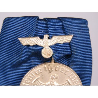 Wehrmacht Long Service Medal: 4 anni Wehrmacht dienstausichnung. Espenlaub militaria