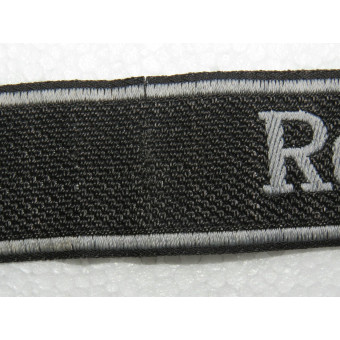 Titre du brassard BeVo- SS-Gebirgsjäger Regiment 11 "Reinhard Heydrich".