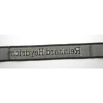 Titre du brassard BeVo- SS-Gebirgsjäger Regiment 11 "Reinhard Heydrich".