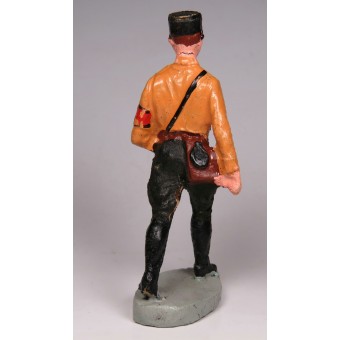 Figurine dun soldat de garde SS, élastoline. Espenlaub militaria