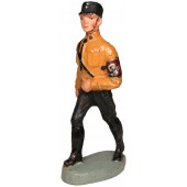 Figurine of an SS security guard soldier, Elastolin