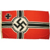 Saksan kolmannen valtakunnan sotalippu - Reichskriegsflagge. Koko 80x135