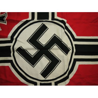 Bandiera di guerra tedesca del Terzo Reich - Reichskriegsflagge. Dimensione 80x135. Espenlaub militaria