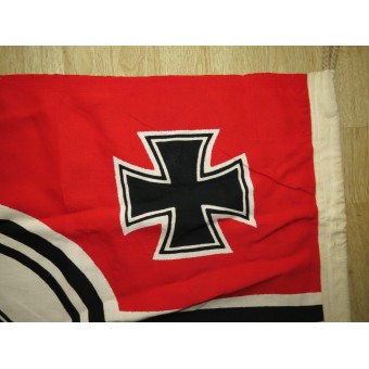 Duitse oorlogsvlag van het Derde Rijk - Reichskriegsflagge. Maat 80x135. Espenlaub militaria