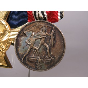 Medaljstång för en polisveteran från första världskriget. Espenlaub militaria