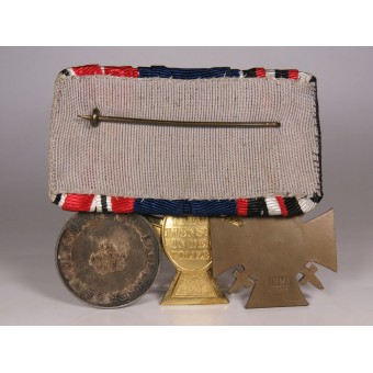 Barra de medalla de un veterano de la policía de la Primera Guerra Mundial. Espenlaub militaria
