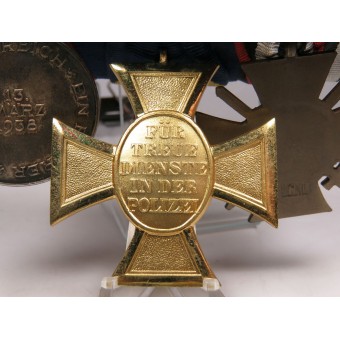 Medaljstång för en polisveteran från första världskriget. Espenlaub militaria