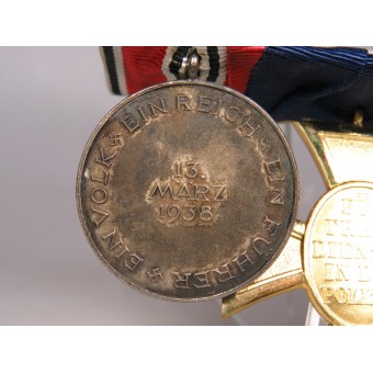 Medaille bar van een politie -veteraan van de Eerste Wereldoorlog. Espenlaub militaria