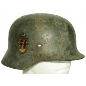 Helm mit Doppeldekor M 35 SS