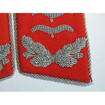 Linguette del collare dellOberleutnant della Flak. Espenlaub militaria