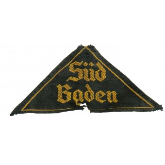Süd Baden Нарукавный треугол гитлерюгенд. Espenlaub militaria