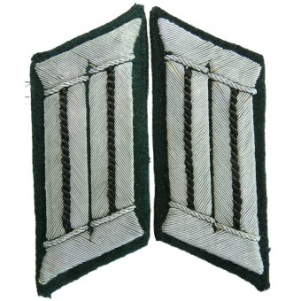 Wehrmacht engineering service officer collar tabs. Espenlaub militaria