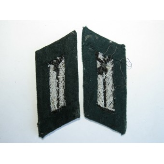 Wehrmacht engineering service officer collar tabs. Espenlaub militaria