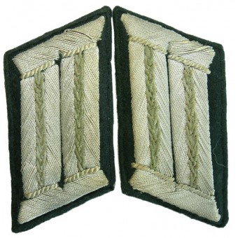 Linguette per colletto da ufficiale di fanteria della Wehrmacht. Espenlaub militaria
