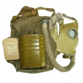 Máscara antigás del Ejército Rojo BN-TC con máscara MOD 08