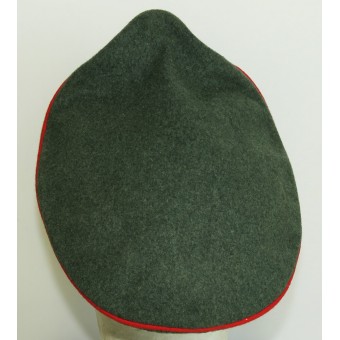 Wehrmachtin tykistön kenttävisiirin hattu, murskaintyyliä. Espenlaub militaria