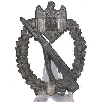 Infanteriesturmabzeichen Adolf Scholze. Grey anodized. Espenlaub militaria