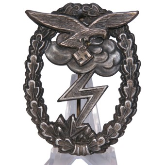 Luftwaffe Ground Assault Badge G.B. Brehmer.. Espenlaub militaria