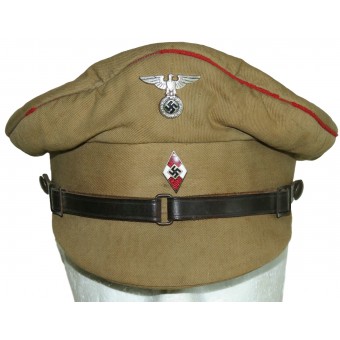 Casquette de la jeunesse hitlérienne. Hitlerjugend Dienstmütze. Espenlaub militaria