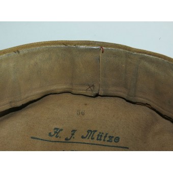 Casquette de la jeunesse hitlérienne. Hitlerjugend Dienstmütze. Espenlaub militaria