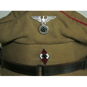 Gorra de las primeras Juventudes Hitlerianas. Hitlerjugend Dienstmütze. Espenlaub militaria