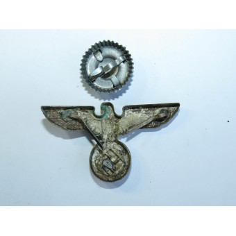 Aquila M1/8 RZM e coccarda dei servizi ferroviari del Reich. Espenlaub militaria