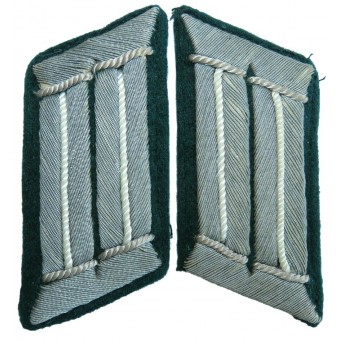 Officers collar tabs for the Wehrmacht tunic - Infantry. Espenlaub militaria