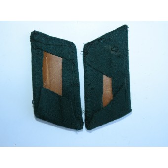 Officierskraag tabs voor de Wehrmacht tuniek - Infanterie. Espenlaub militaria