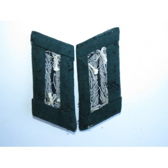 Lengüetas de cuello de oficial de infantería de la Wehrmacht. Espenlaub militaria