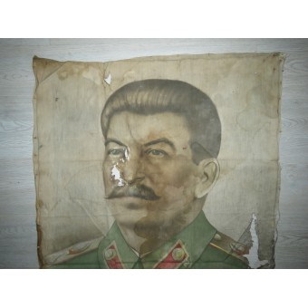 Portrait de Staline, 85 cm x 110 cm. Espenlaub militaria