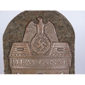 Sleeve shield, Demyansk 1942. Iron. Espenlaub militaria