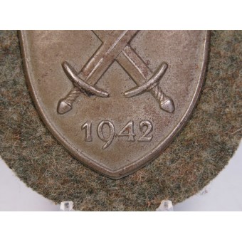 Sleeve shield, Demyansk 1942. Iron. Espenlaub militaria