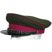 Gorra de infantería modelo 1935, encargada por el Voentorg de Moscú