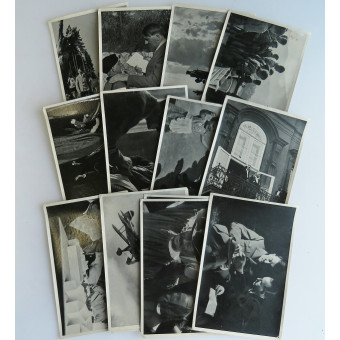 Adolf Hitler серия Bildergruppe 64 сигаретные картинки. Espenlaub militaria