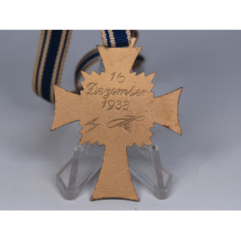Ehrenkreuz der Deutschen Mutter Bronze 16.12.1938. Espenlaub militaria
