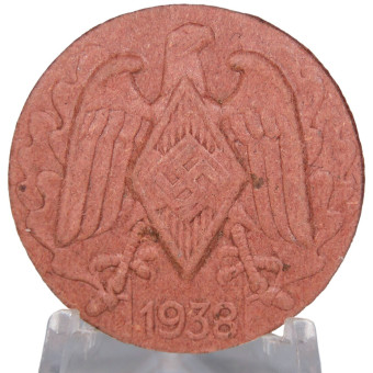 Знак Гитлерюгенд 1938 года из картона. Espenlaub militaria