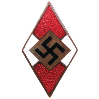 Hitlerjugend Mitgliedsabzeichen frühe Ausführung. Espenlaub militaria