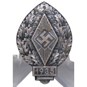 Hitlerjugend Wettkampf Badge 1935