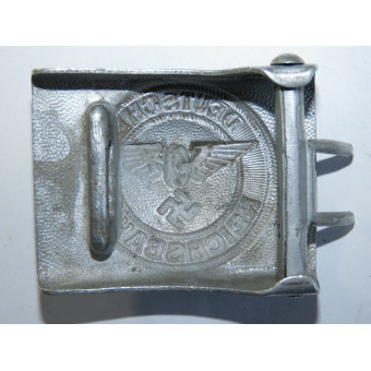 Deutsche Reichsbahn Belt Buckle Aluminium. Espenlaub militaria